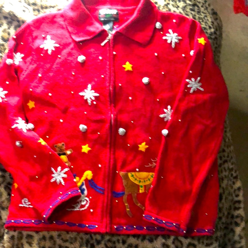 Christmas sweater size small